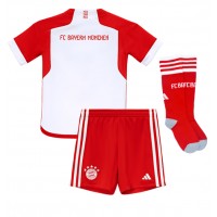 Bayern Munich Replika babykläder Hemmaställ Barn 2023-24 Kortärmad (+ korta byxor)